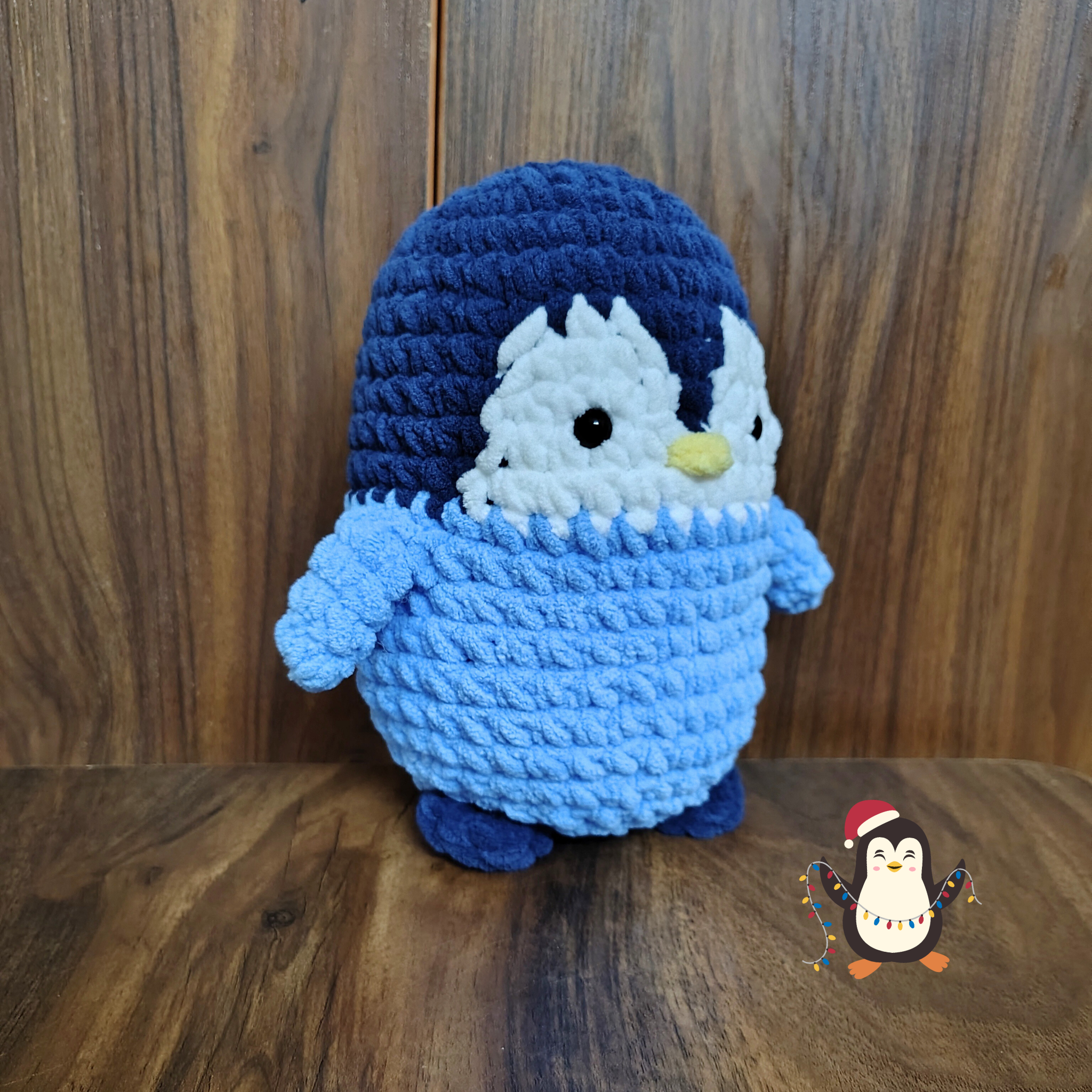 Crochet Penguin Soft Toy