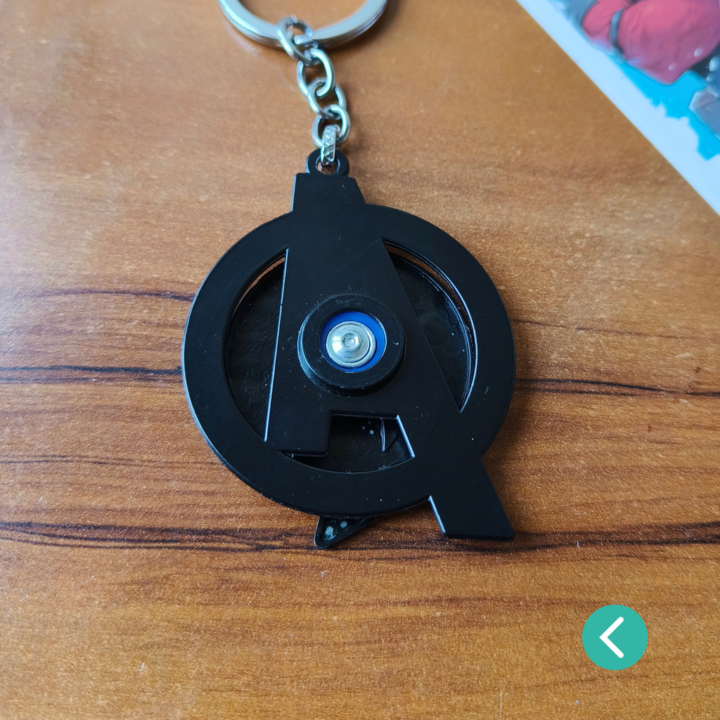 Deadpool × Wolverine Split Mask Keychain