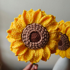 Crochet Sunflower (Large)
