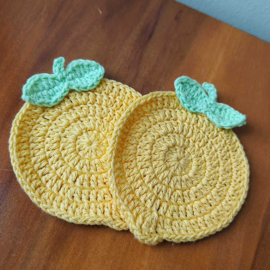 Crochet Zesty Lime Coaster
