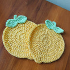Crochet Zesty Lime Coaster