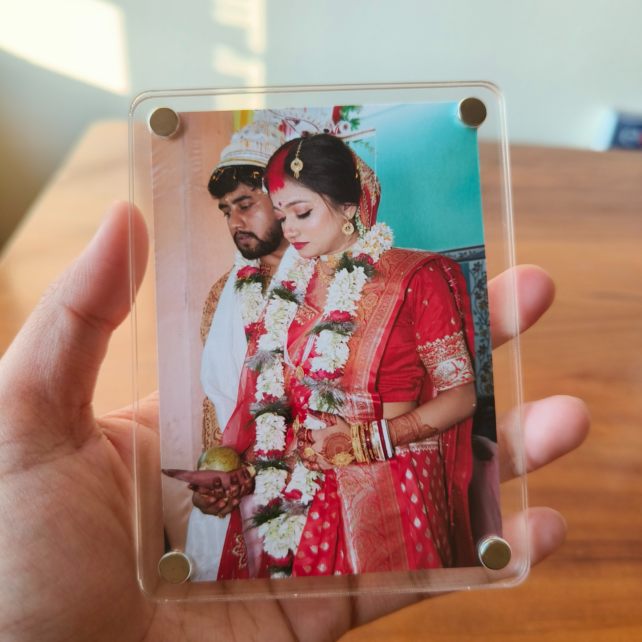 Custom Acrylic Frame Fridge Magnet (3 x 4 inches)