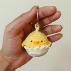 Hatching chick🐣 keychain
