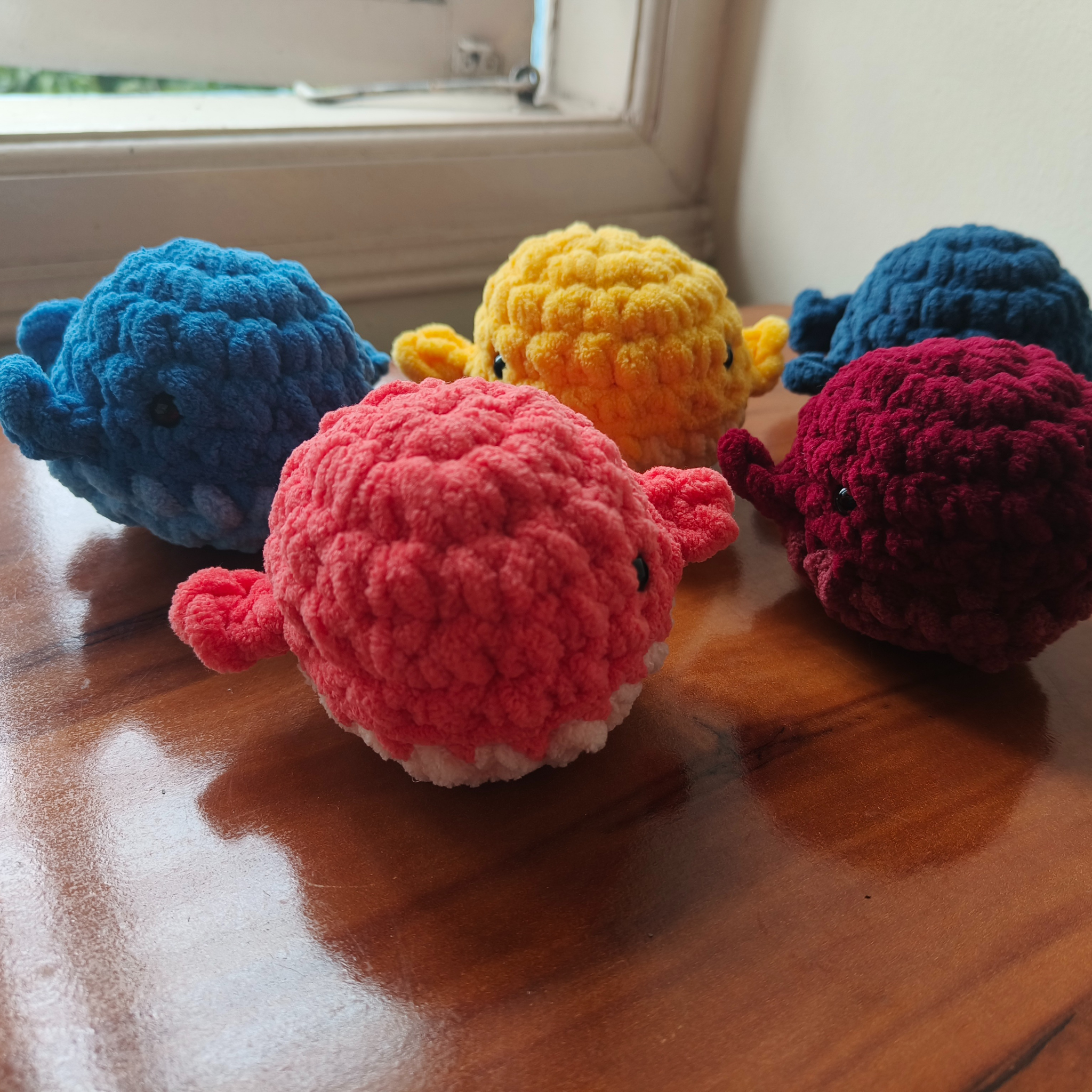 Crochet Baby Whale Soft Toy