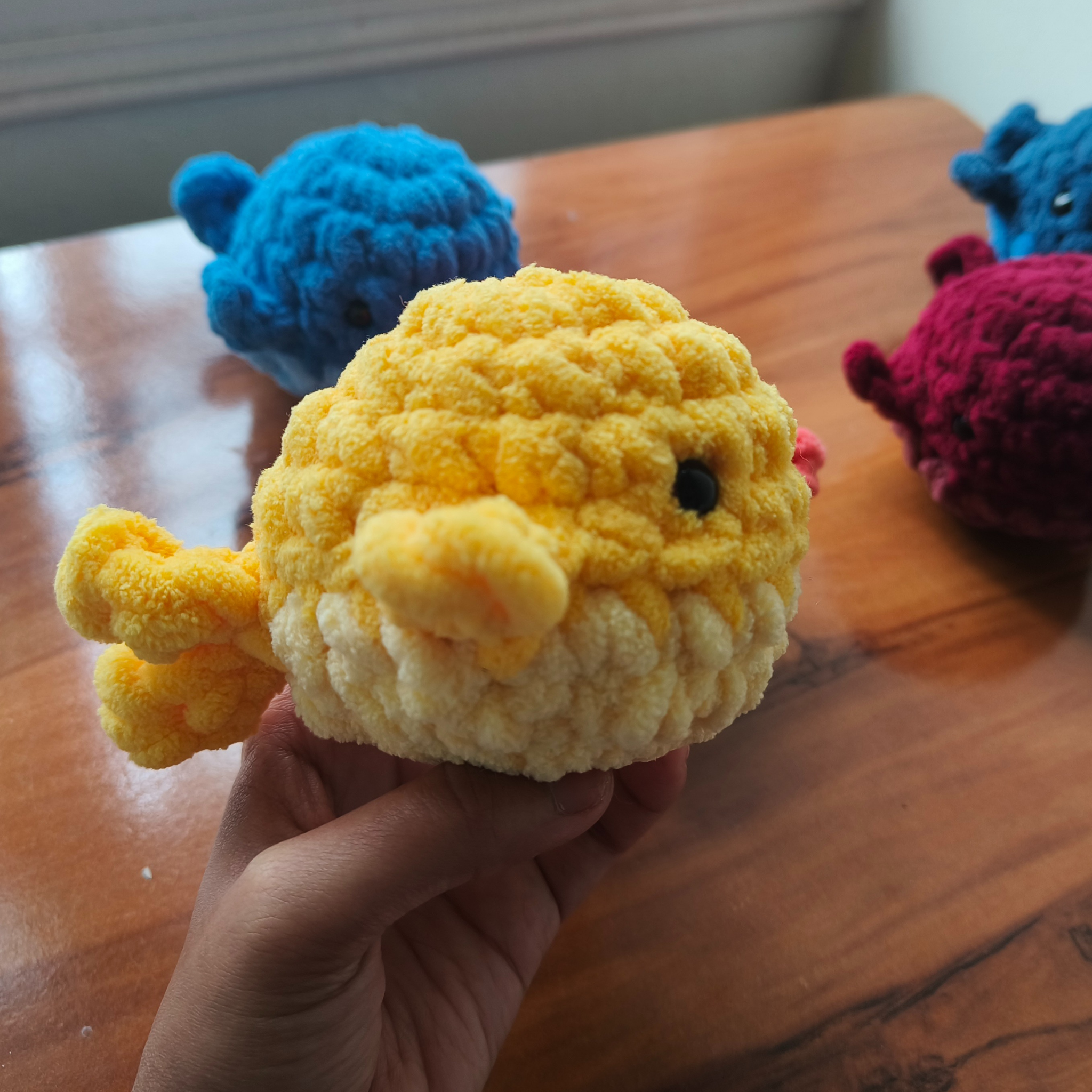 Crochet Baby Whale Soft Toy