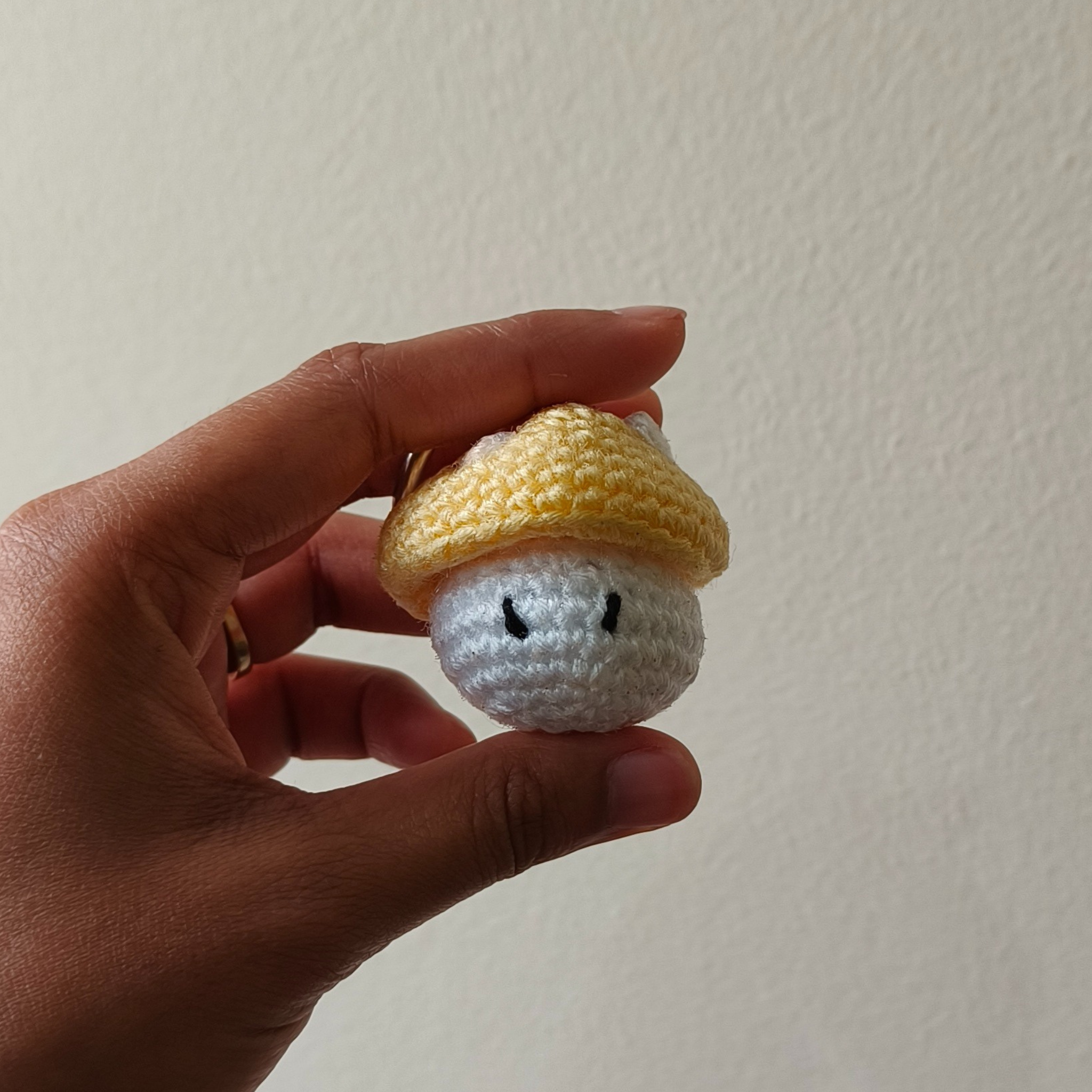 Crochet Mushroom keychain 🍄