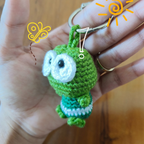 Frodo– The Crochet Frog Keychain