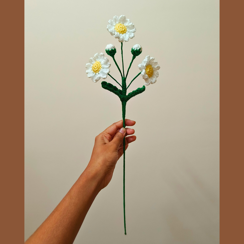 Crochet Daisy Flower