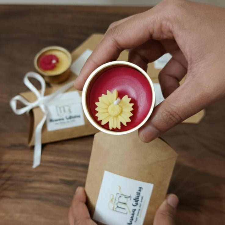 Diya Bloom Candle