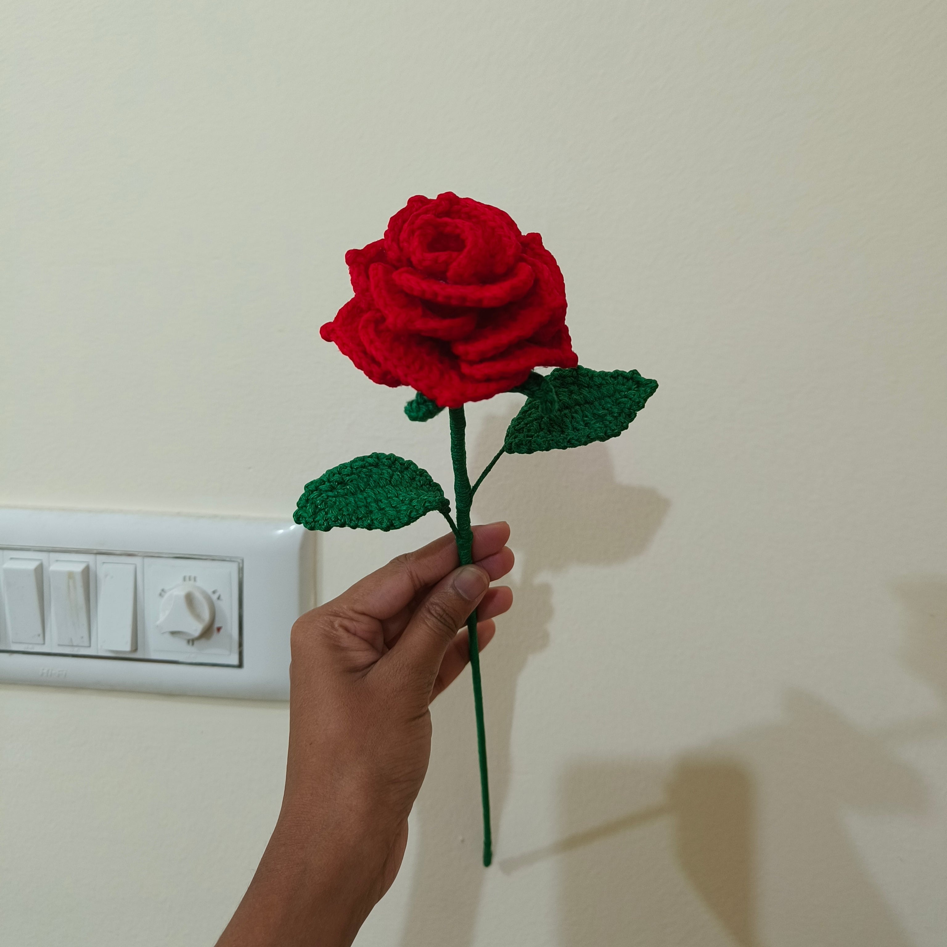 Eternal Crochet Rose