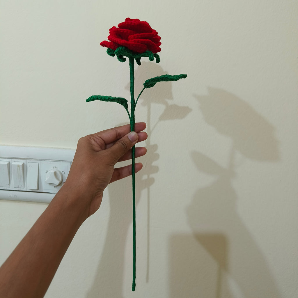 Eternal Crochet Rose