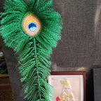 Crochet Peacock Feather