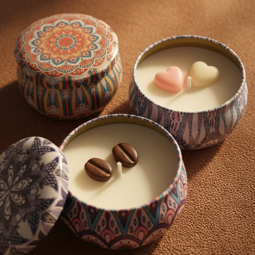 Mandala Scented Candle