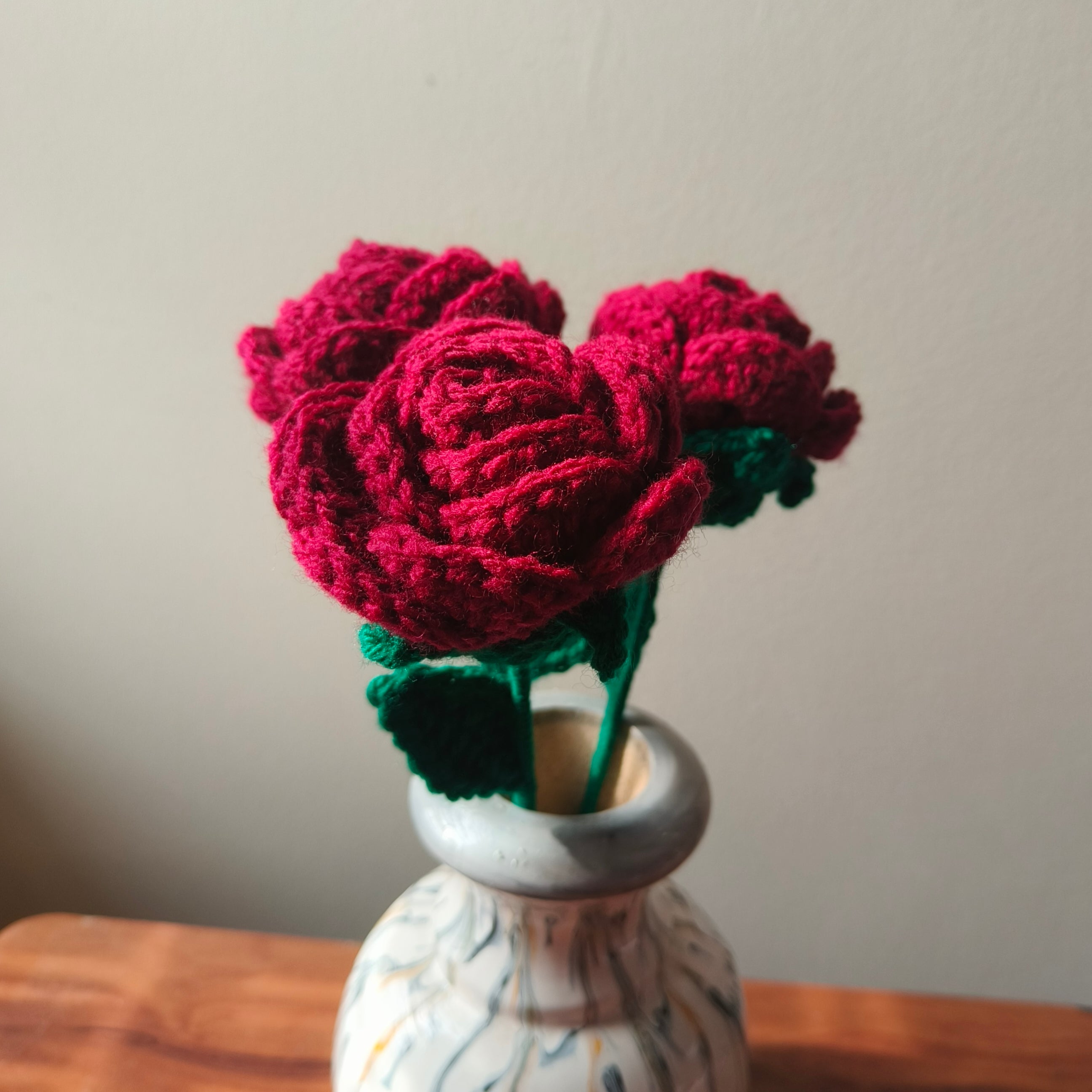 Crochet Bloom Rose – Handmade Forever Rose Flower