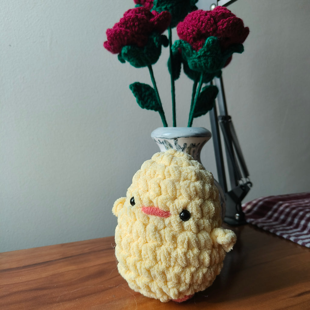Handmade Crochet Chick Soft Toy