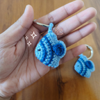 Crochet Fish Keychain