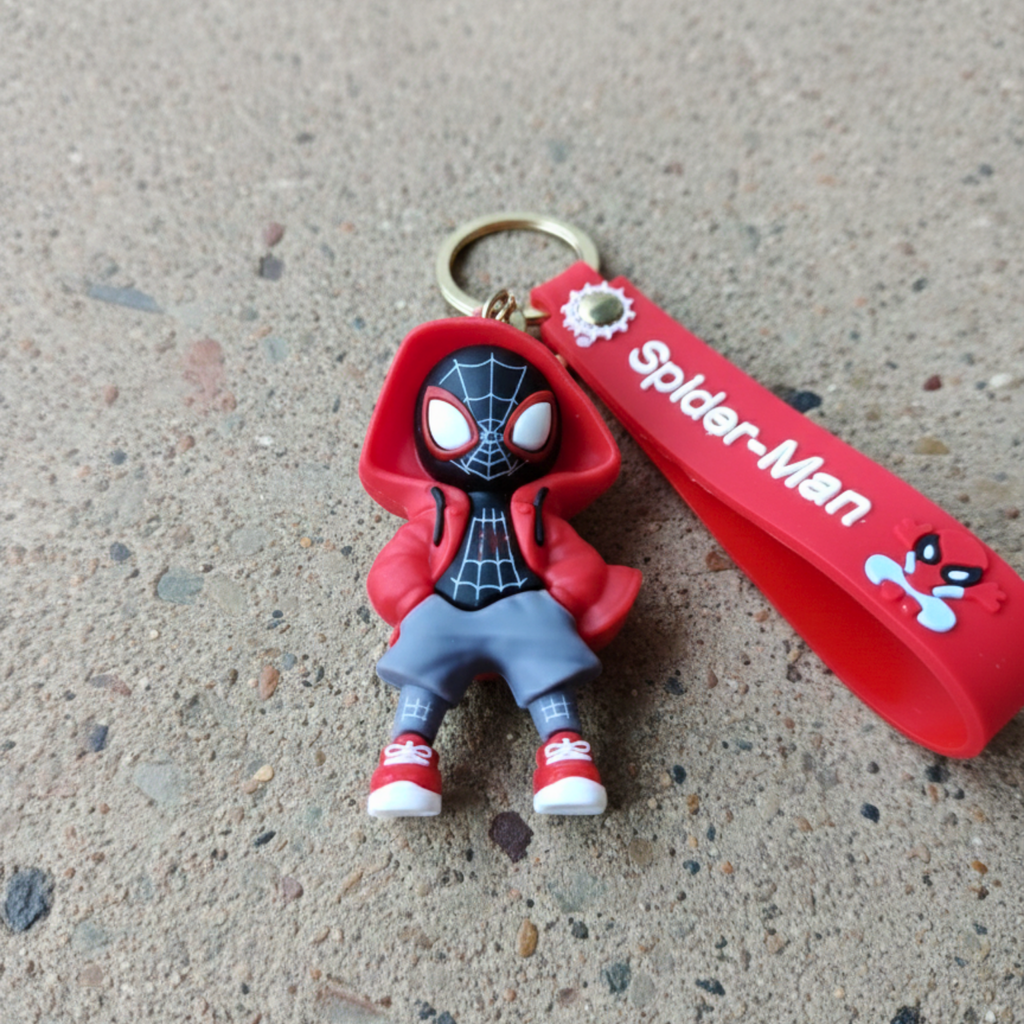 🕷️ Spiderman Silicone Keychain