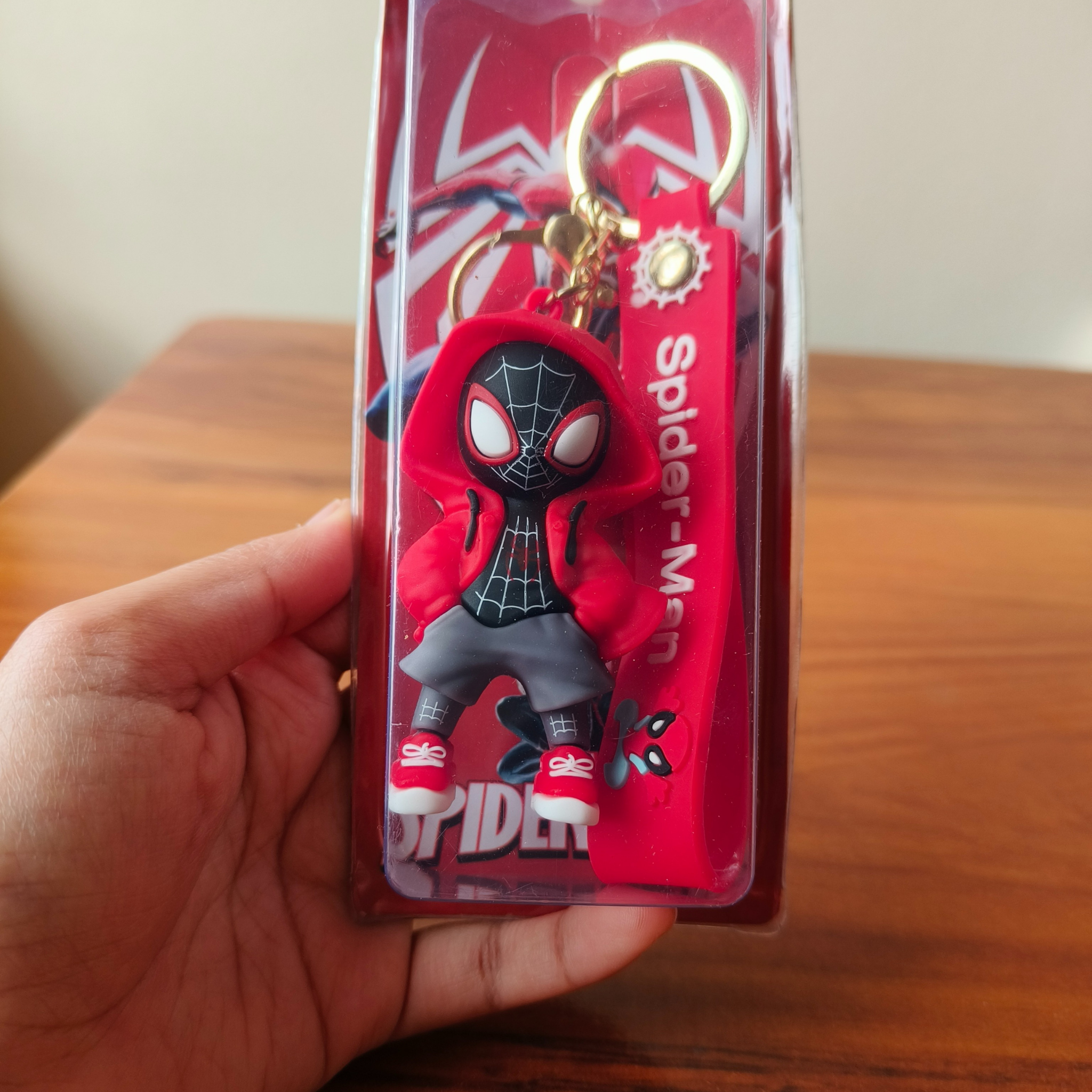 🕷️ Spiderman Silicone Keychain
