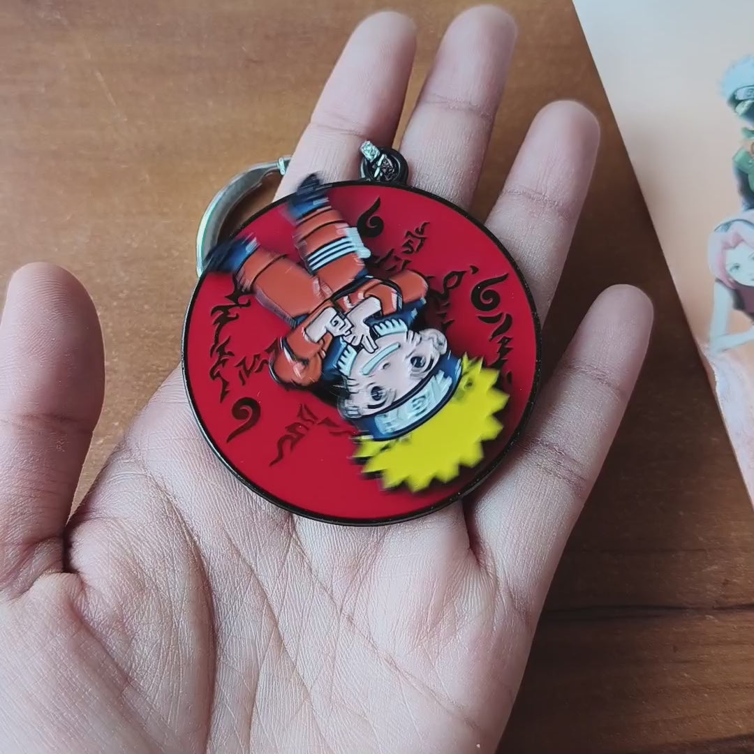 Naruto Acrylic Keychain – Chibi Edition