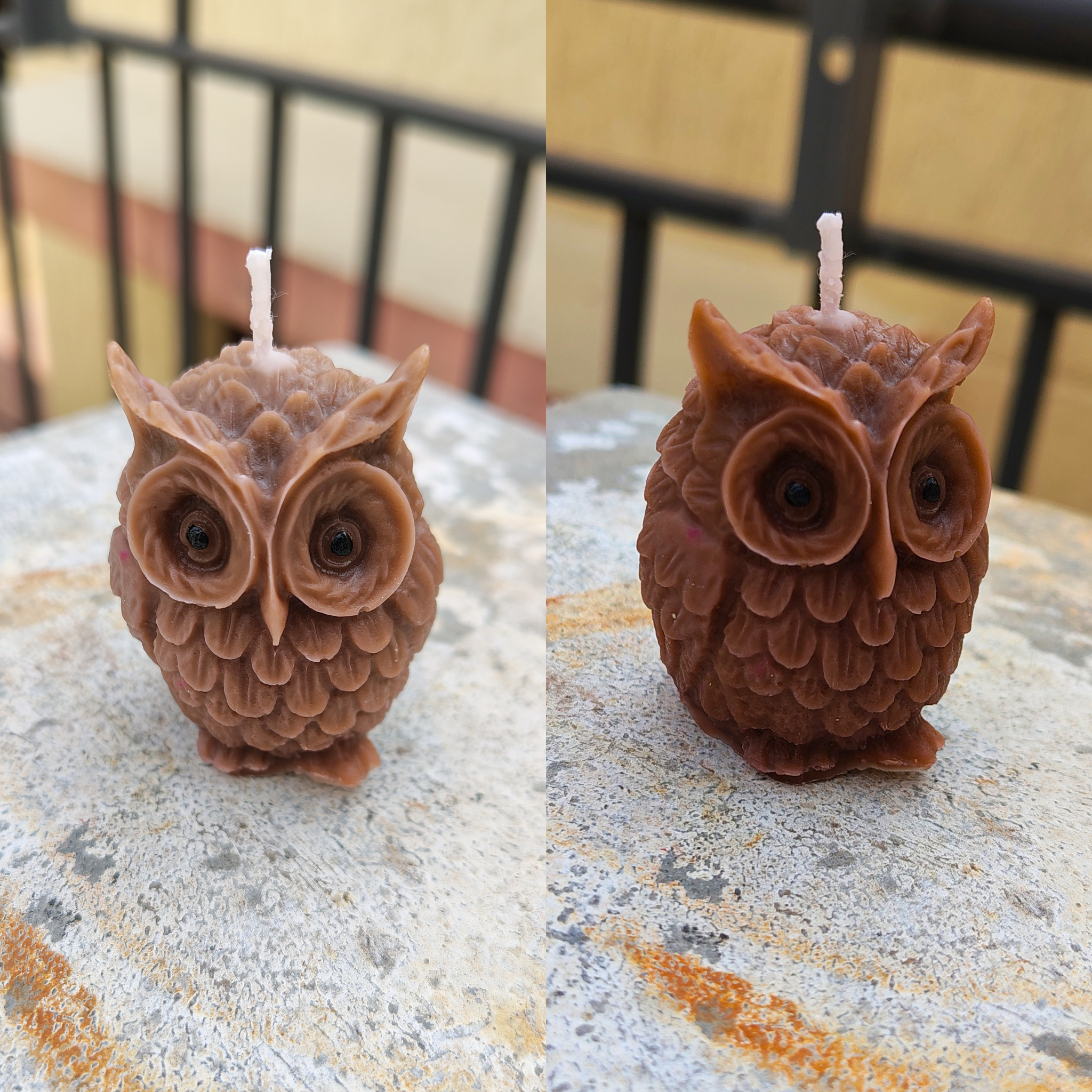Mini Owl Candle